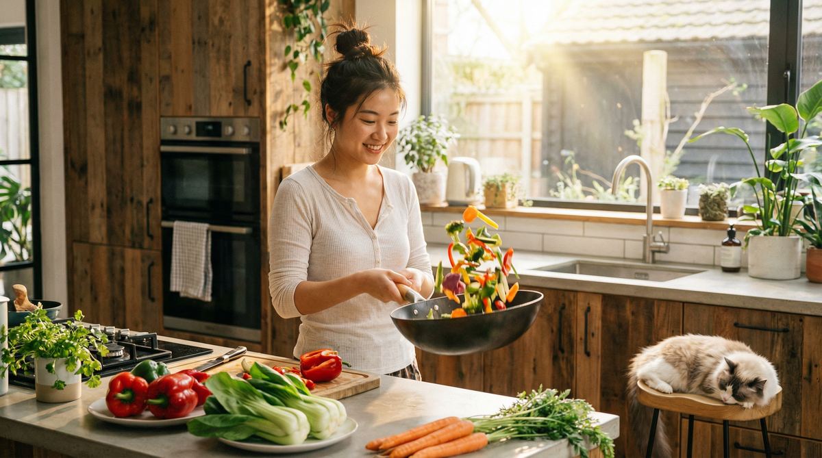 探花视频：周末宅家美食教程